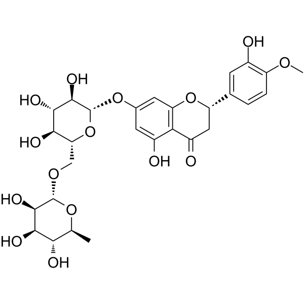 Hesperidin(Synonyms: 橙皮苷; Hesperetin 7-rutinoside)