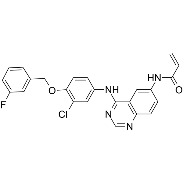 Allitinib Chemical Structure Allitinib(Synonyms: AST-1306; ALS 1306)