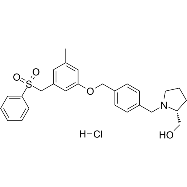 PF-543 hydrochloride(Synonyms: Sphingosine Kinase 1 Inhibitor II hydrochloride)