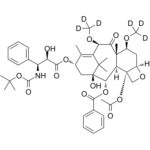 Cabazitaxel-d6(Synonyms: XRP6258-d6;  RPR-116258A-d6;  taxoid XRP6258-d6)