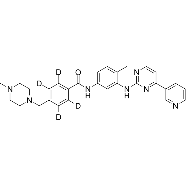 Imatinib D4(Synonyms: STI571 D4;  CGP-57148B D4)