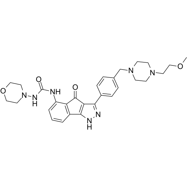 RGB-286638 free base Chemical Structure RGB-286638 free base