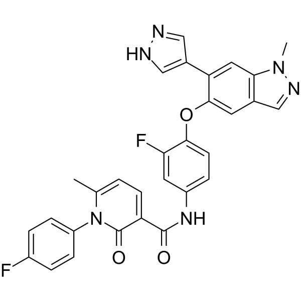 Merestinib(Synonyms: LY2801653)