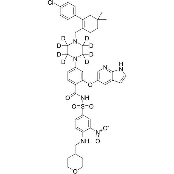 Venetoclax-d8(Synonyms: ABT-199-d8;  GDC-0199-d8)