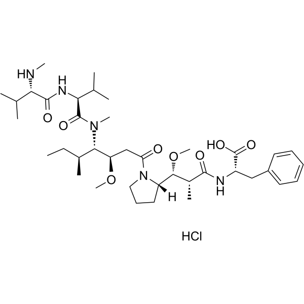MMAF hydrochloride(Synonyms: Monomethylauristatin F hydrochloride)