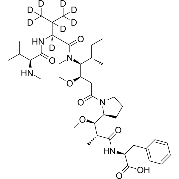 D8-MMAF(Synonyms: Monomethylauristatin F D8)
