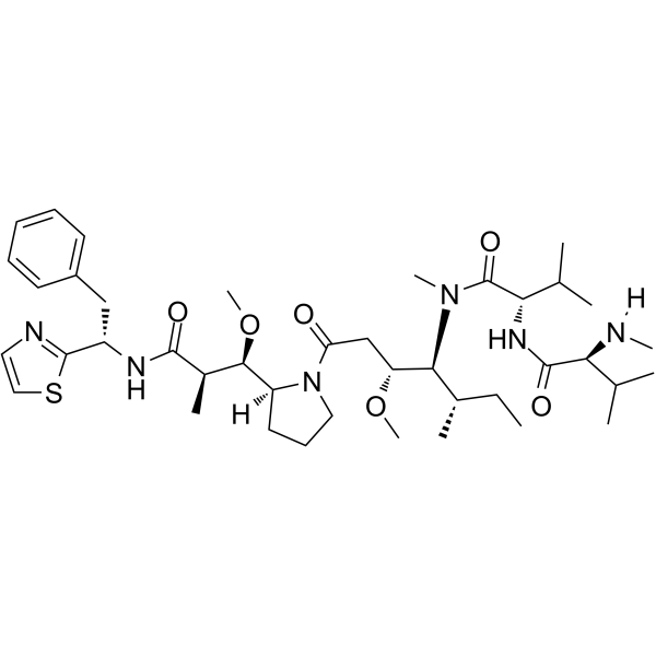 MMAD(Synonyms: Demethyldolastatin 10;  Monomethylauristatin D;  Monomethyl Dolastatin 10)