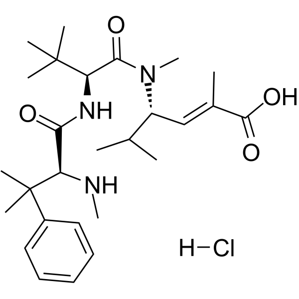 Taltobulin hydrochloride(Synonyms: HTI-286 hydrochloride;  SPA-110 hydrochloride)