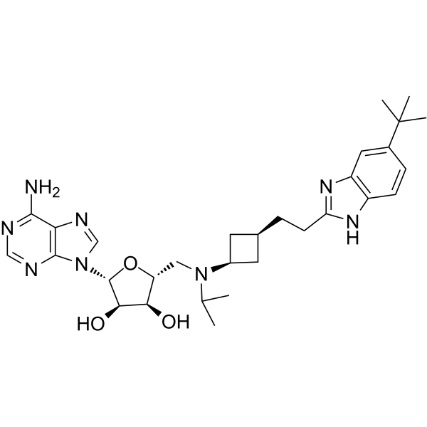Pinometostat Chemical Structure Pinometostat(Synonyms: EPZ-5676)