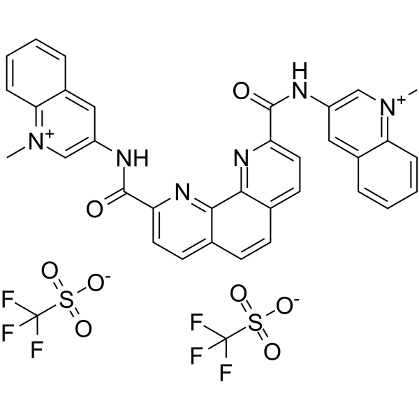 Phen-DC3 Trifluoromethanesulfonate(Synonyms: Phen-DC3 Triflate)