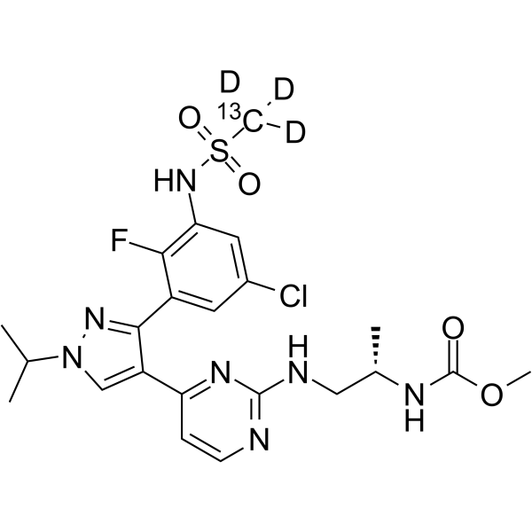 Encorafenib-13C,d3(Synonyms: LGX818-13C,d3)