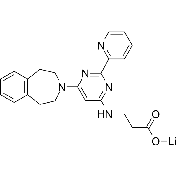 GSK-J1 lithium salt Chemical Structure GSK-J1 lithium salt