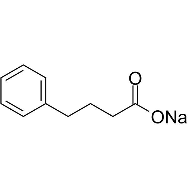 Sodium 4-phenylbutyrate(Synonyms: 苯丁酸钠; 4-PBA sodium; 4-Phenylbutyric acid sodium; Benzenebutyric acid sodium)