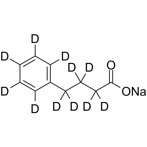 Phenylbutyrate-d11 sodium(Synonyms: 4-PBA-d11 sodium; 4-Phenylbutyric acid-d11 sodium; Benzenebutyric acid-d11 sodium)