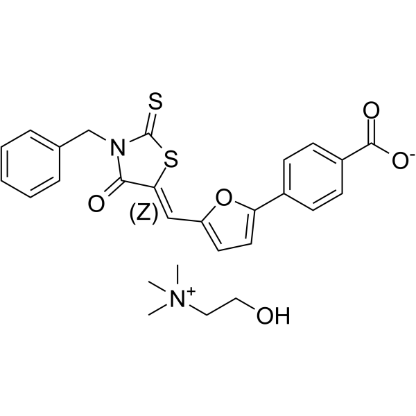 ADH-503 Chemical Structure ADH-503(Synonyms: (Z)-Leukadherin-1 choline)
