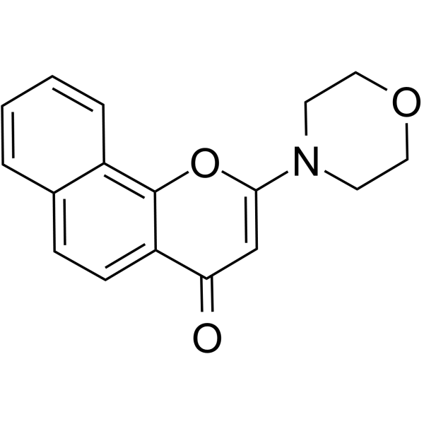 NU 7026 Chemical Structure NU 7026(Synonyms: LY293646)