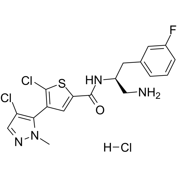 Afuresertib hydrochloride(Synonyms: GSK2110183 hydrochloride)