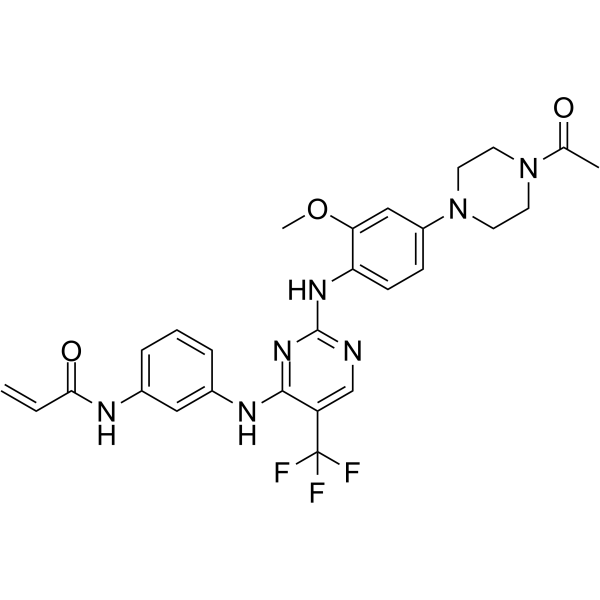 Rociletinib(Synonyms: CO-1686;  AVL-301;  CNX-419)