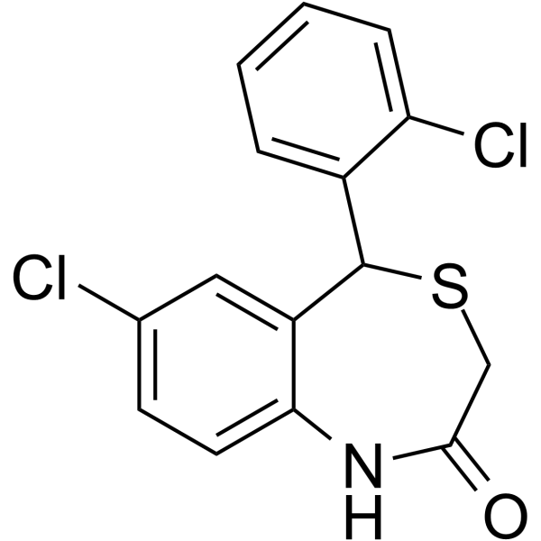 CGP37157 Chemical Structure CGP37157