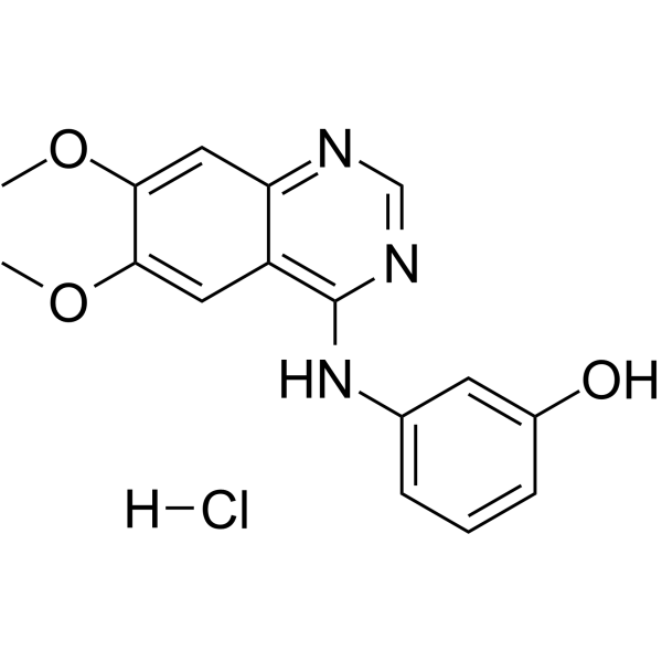 WHI-P180 hydrochloride(Synonyms: Janex 3 hydrochloride; )
