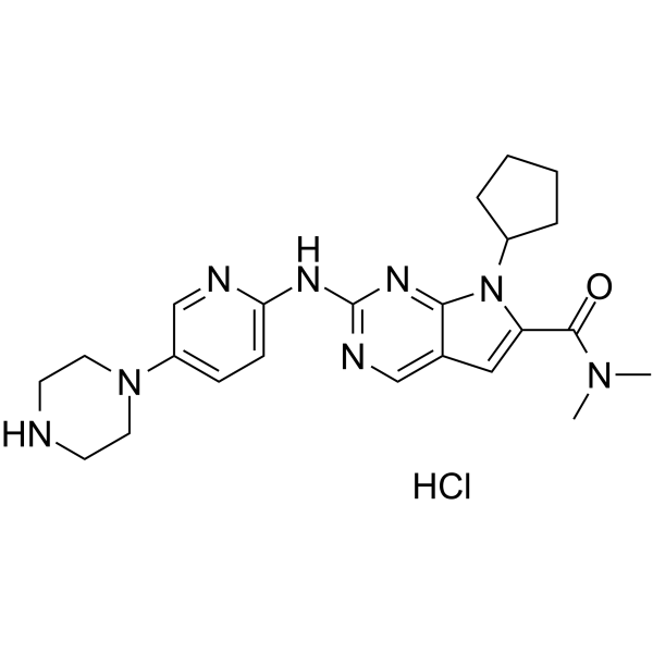 Ribociclib hydrochloride(Synonyms: 瑞博西尼盐酸盐; LEE011 hydrochloride)