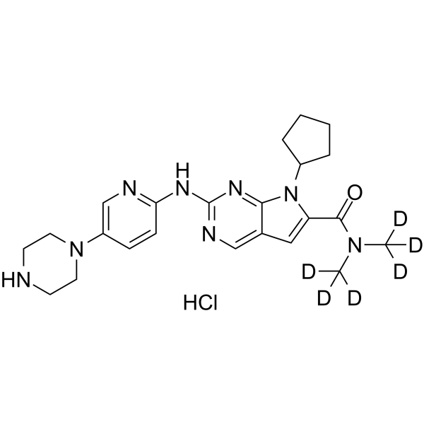 Ribociclib-d6 hydrochloride(Synonyms: LEE011-d6 hydrochloride)