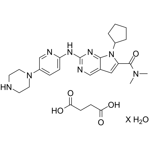 Ribociclib succinate hydrate(Synonyms: LEE011 succinate hydrate)