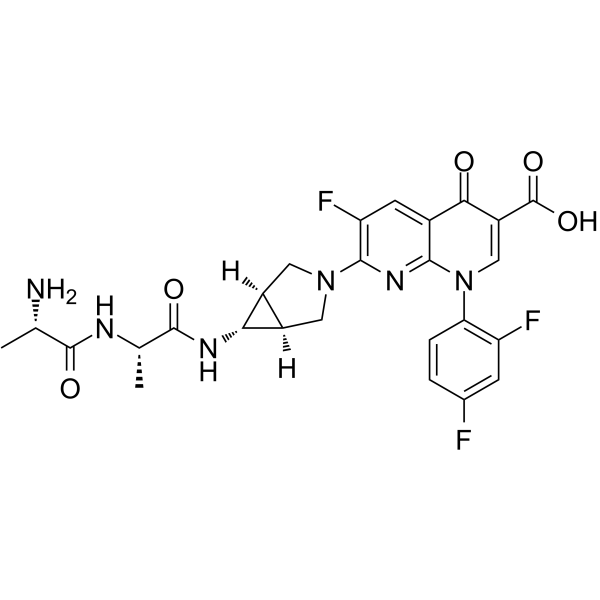 Alatrofloxacin Chemical Structure Alatrofloxacin