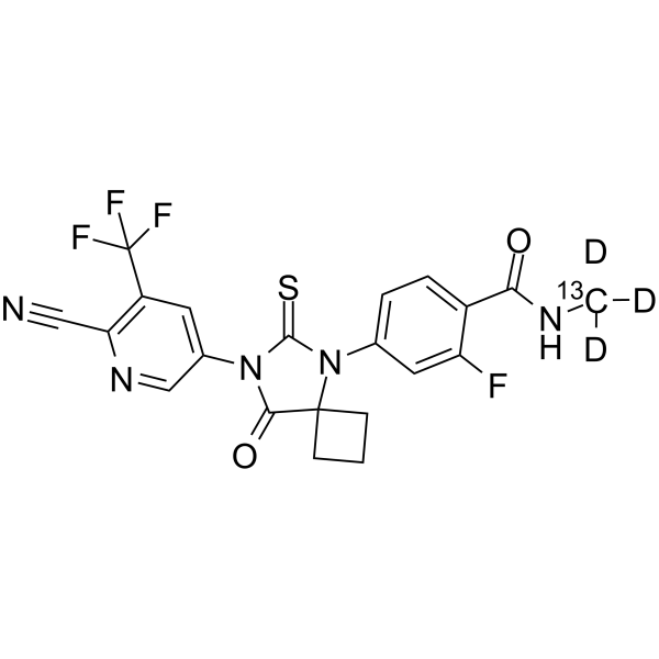 Apalutamide-13C,d3(Synonyms: ARN-509-13C,d3)