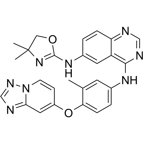 Tucatinib(Synonyms: Irbinitinib;  ARRY-380;  ONT-380)