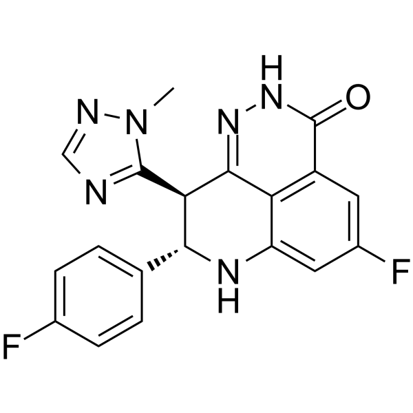 Talazoparib Chemical Structure Talazoparib(Synonyms: 他拉唑帕利; BMN-673; LT-673)