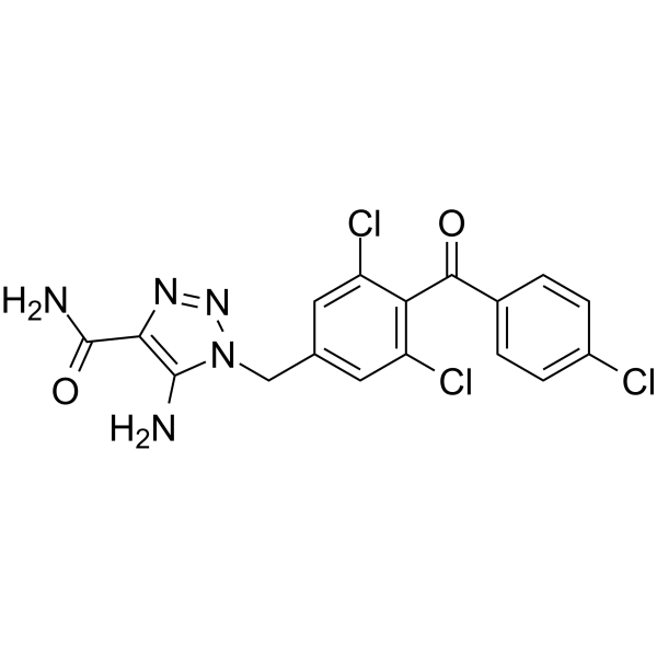 Carboxyamidotriazole(Synonyms: L-651582;  CAI)