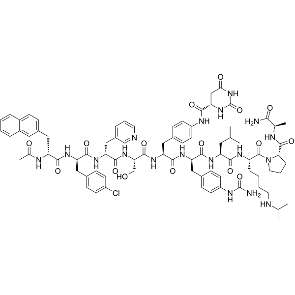 Degarelix Chemical Structure Degarelix