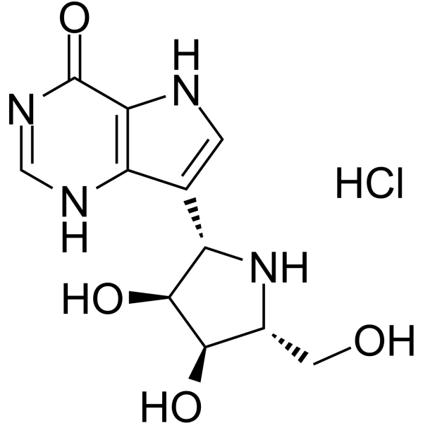 Forodesine hydrochloride(Synonyms: BCX-1777 hydrochloride; Immucillin-H hydrochloride)