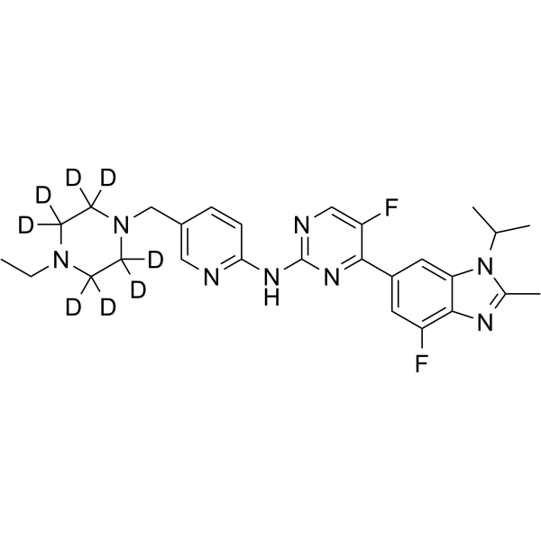 Abemaciclib-d8(Synonyms: LY2835219-d8)