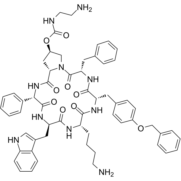 Pasireotide(Synonyms: 帕瑞肽; SOM230)