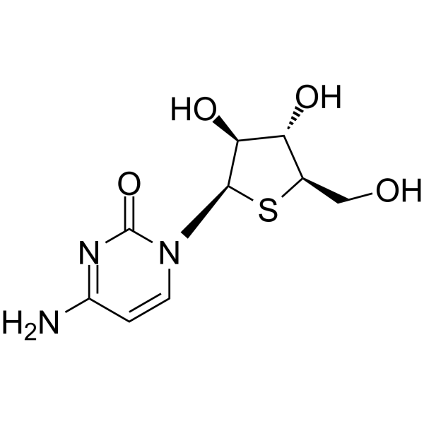 Thiarabine Chemical Structure Thiarabine(Synonyms: OSI-7836)