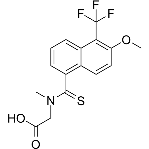 Tolrestat Chemical Structure Tolrestat(Synonyms: AY-27773)