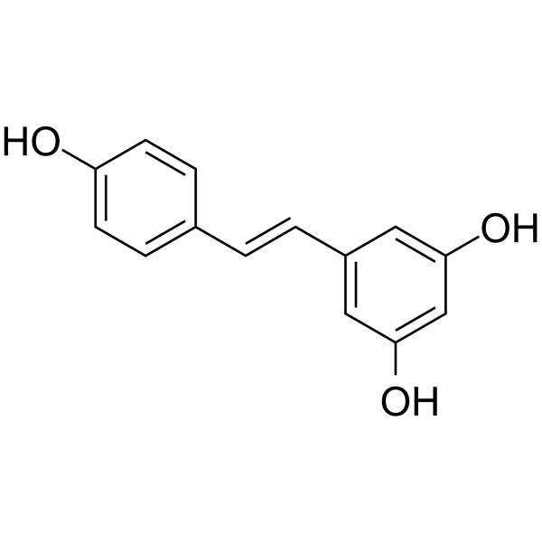 Resveratrol(Synonyms: 白藜芦醇; trans-Resveratrol;  SRT501)