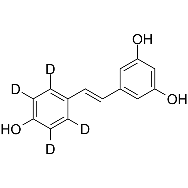 Resveratrol-d4(Synonyms: trans-Resveratrol-d4;  SRT501-d4)