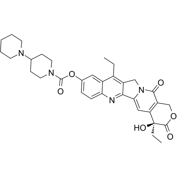 Irinotecan(Synonyms: 伊立替康; (+)-Irinotecan;  CPT-11)