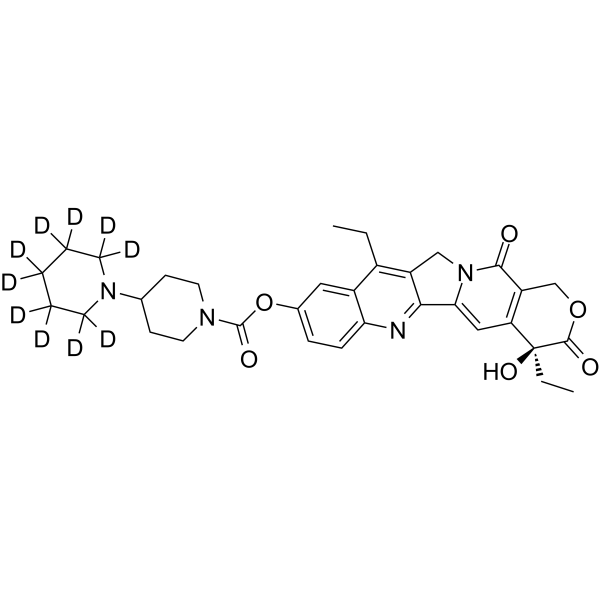 Irinotecan-d10(Synonyms: (+)-Irinotecan-d10;  CPT-11-d10)