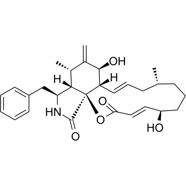 Cytochalasin B(Synonyms: 细胞松弛素B; Phomin)