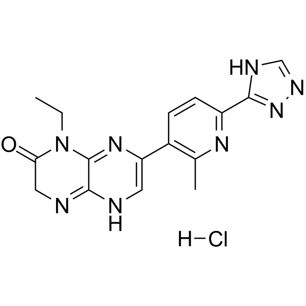 CC-115 hydrochloride Chemical Structure CC-115 hydrochloride
