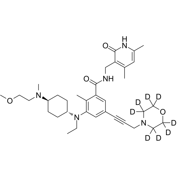 EPZ011989-d8 Chemical Structure EPZ011989-d8
