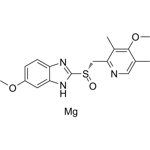 Esomeprazole magnesium salt(Synonyms: (S)-Omeprazole magnesium salt; (-)-Omeprazole magnesium salt)