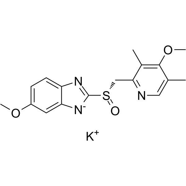 Esomeprazole potassium salt(Synonyms: (S)-Omeprazole potassium salt; (-)-Omeprazole potassium salt)