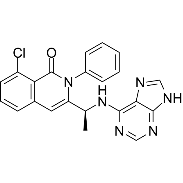 Duvelisib(Synonyms: IPI-145;  INK1197)