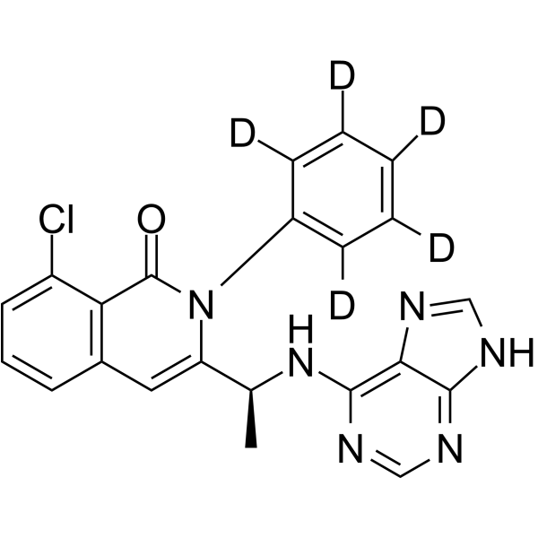 Duvelisib-d5(Synonyms: IPI-145-d5;  INK1197-d5)