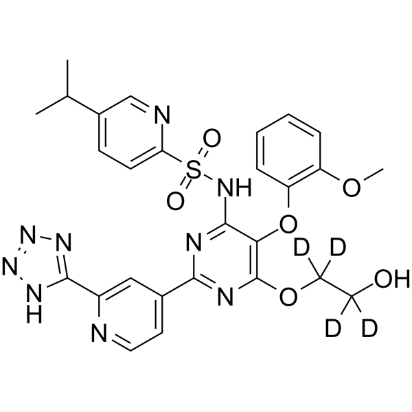 Tezosentan-d4 Chemical Structure Tezosentan-d4